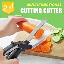 🔪 2-in-1 Clever Cutter & Cutting Board